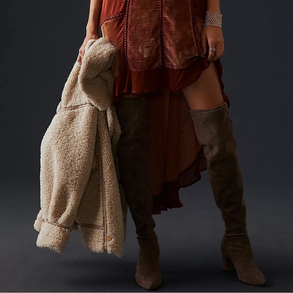 Anthropologie Velvet Asymmetrical Dress - Picture 7 of 15